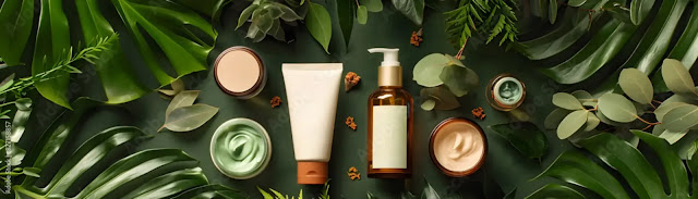 Collection of hydrating skincare products including moisturizer, sunscreen, and a hydrating mist.