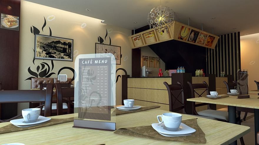  Jasa  Desain  Gambar Murah  Jasa  Desain  Cafe  Interior Modern