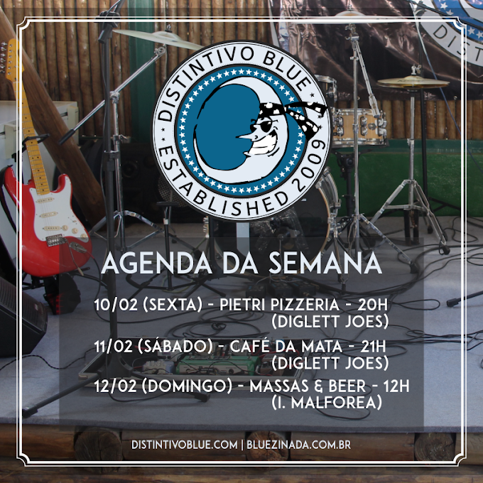 Agenda da semana - 10 a 12/02/2017