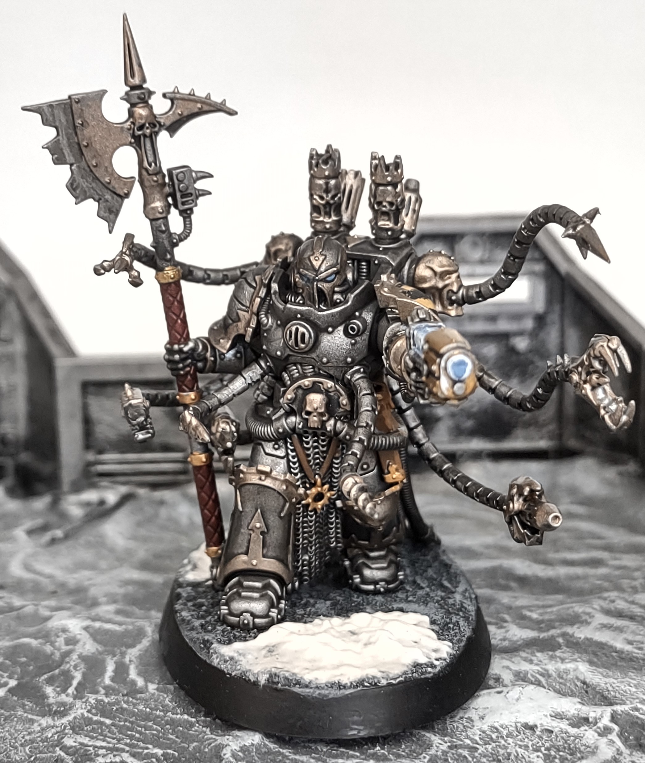 Iron Warriors Warsmith Conversion Completed - 40K Blog