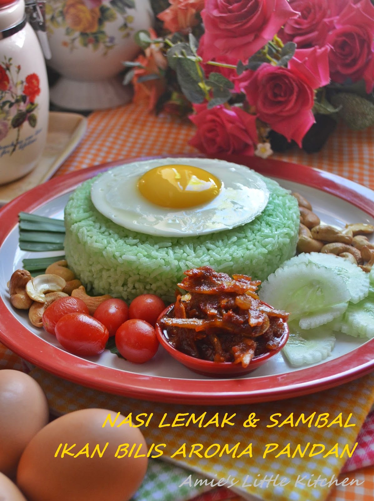 AMIE'S LITTLE KITCHEN: Nasi Lemak & Sambal Ikan Bilis 