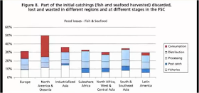 Fish and seafood waste by country