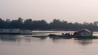 সিরাজগঞ্জে যমুনার পানি বৃদ্ধি, নিচু এলাকা প্লাবিত