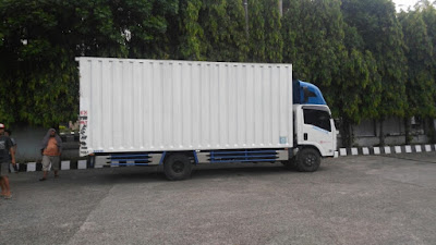 Truk cargo dari Medan ke Lhokseumawe sabang simelue