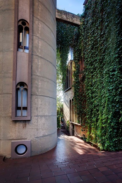 an old cement factory converted in spain