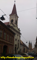 Calle Mitropolei de Sibiu