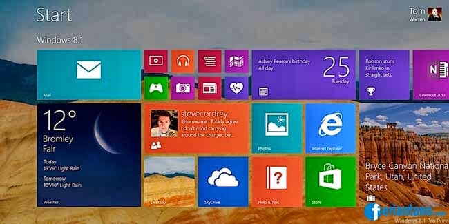 Fitur Baru yang Ada Pada Windows 8.1 - Feriantano.com