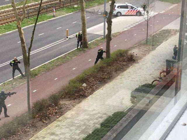 Polisi Belanda Kontak Senjata dengan Terduga Teroris Penyerang Tram Utrech di Kanaleneiland