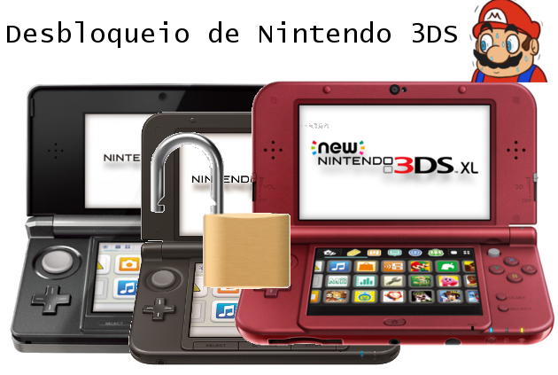 Pctemp Nintendo 3ds Desbloqueio Com Cfw Rxtools Sem Flashcard Para Firmware Ate 9 2