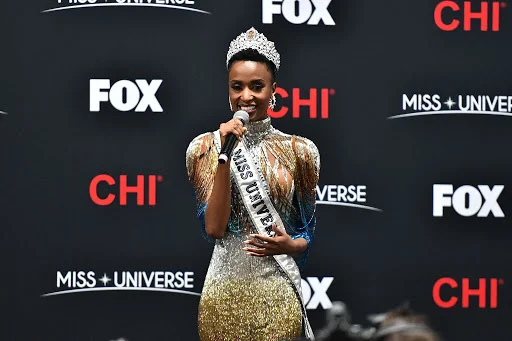 Tunzi's 2019 crowning gown,