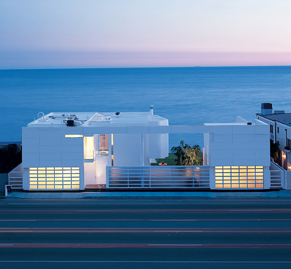 Luxury oceanfront beach house California  USA Most  