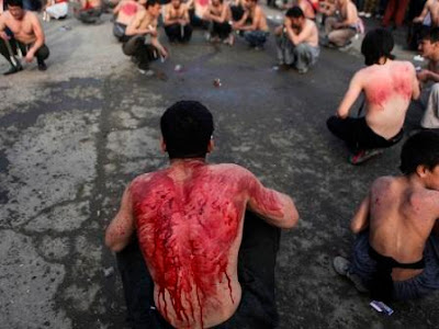 FOTO RITUAL BERDARAH KAUM SYIAH AFGANISTAN