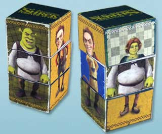 Shrek Forever After Character Mashup Papercraft