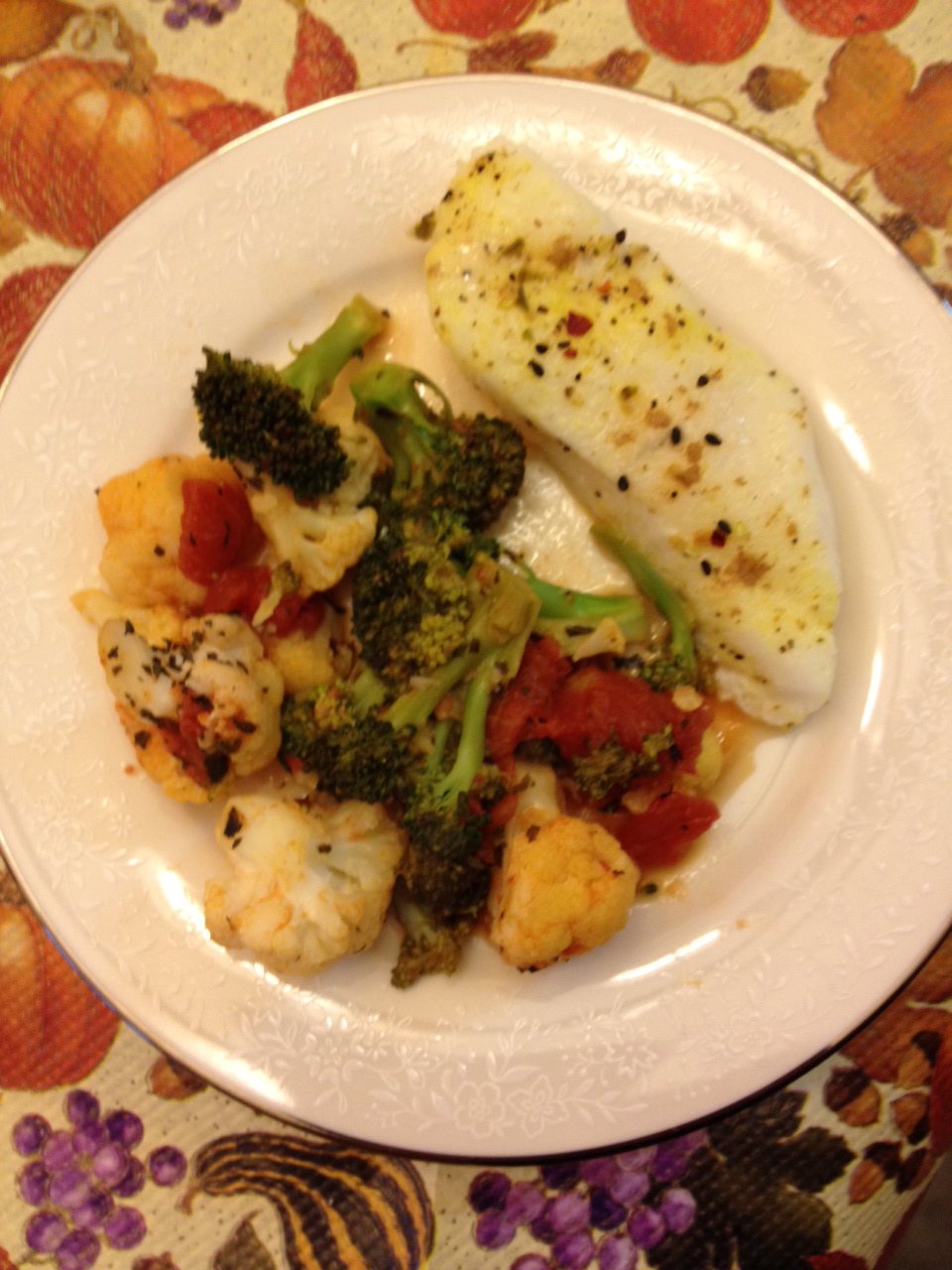 Feeding Ger Sasser: Orange Roughy in Coconut Milk Paleo