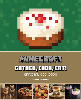 minecraft cookbook, gather cook and eat, minecraft food recipes, minecraft game book