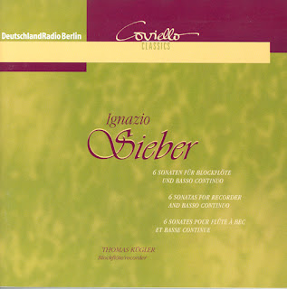 Sieber, I: Recorder Sonatas Nos. 1 - 6