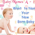 100 Unique Baby Names is a name that can be given to a baby boy or girl / Meaning
