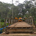 Jembatan Amblas di Gunung Pitik Diganti Bailey