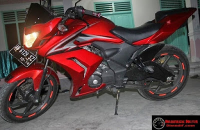 Modifikasi Motor Honda Verza 150 Touring