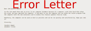 error writing | business error letter | error letter samples | error letter customer | billing error letters | official letters samples | write letter mistake