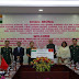Rajnath Singh hands over cheque of $1 Million to Vietnam for the Air Force Officers Training School in Nha Trang