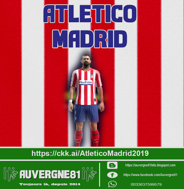 Pes 2019 Atletico Madrid 2019 20 Kits By Pes Patch