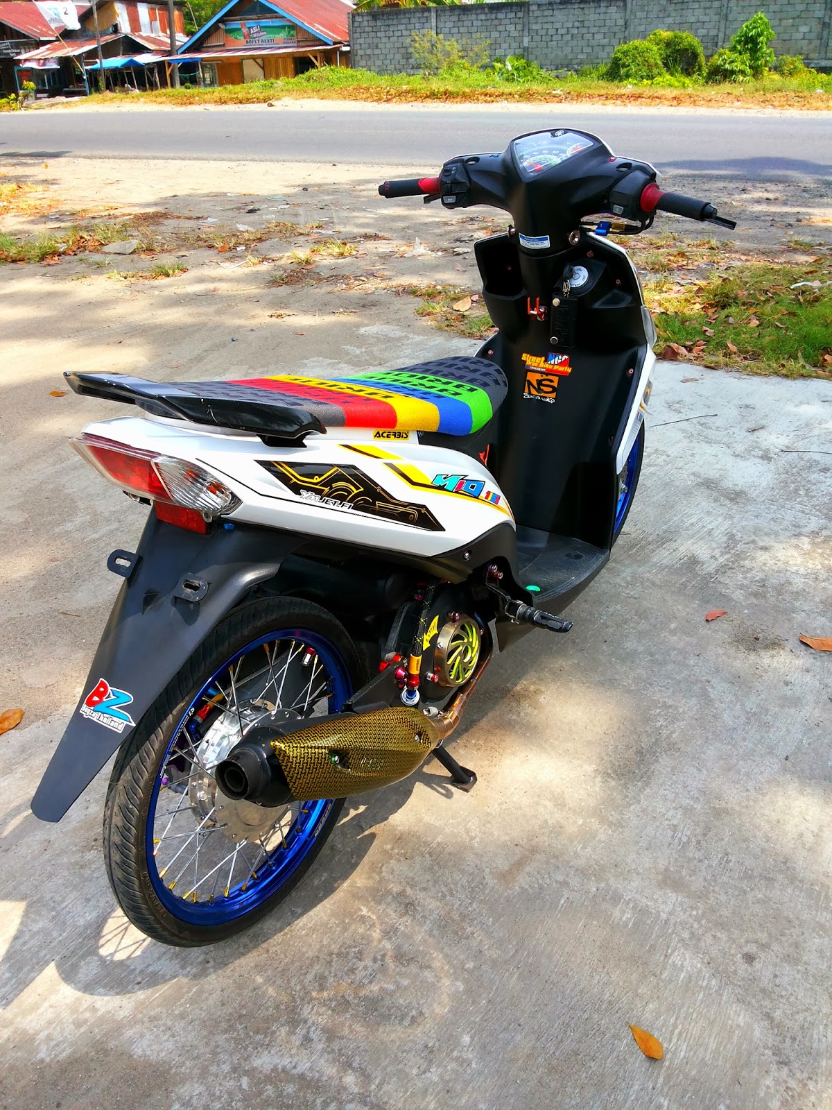  Modifikasi Mio J Thailook Modifikasi Motor Kawasaki 