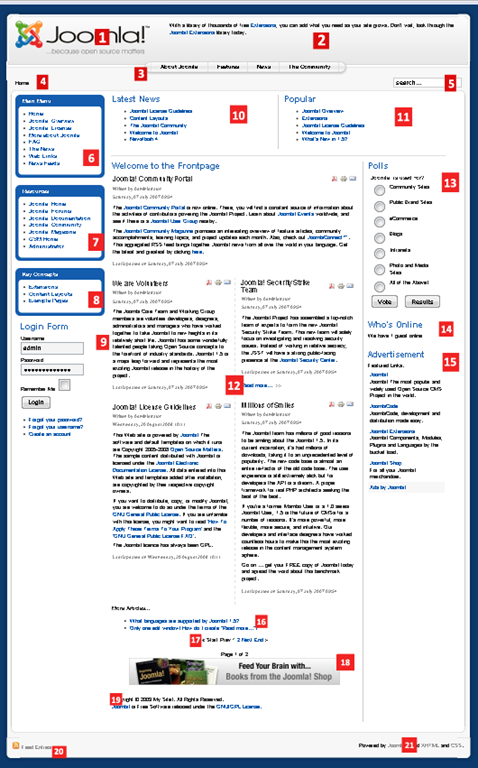 front-end-page