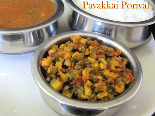 Pavakkai poriyal