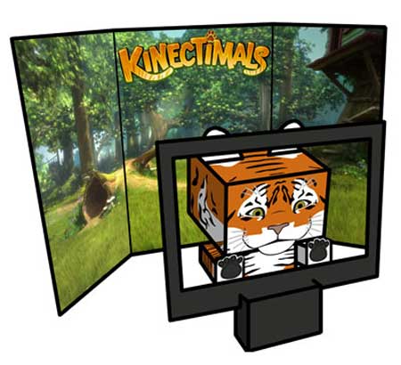 Kinectimals Papercraft Tiger