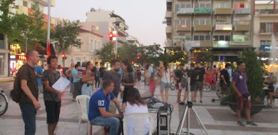 Mαθητικό street event από την  Τομεακή Οργάνωση Μεσσηνίας της ΚΝΕ