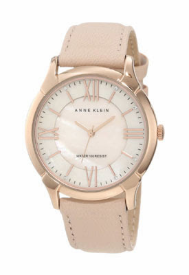 Anne Klein Crystal Accented Rosegold Watch