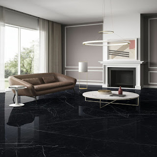 Granit Lantai Warna Hitam  Motif Mewah TukangGranit com