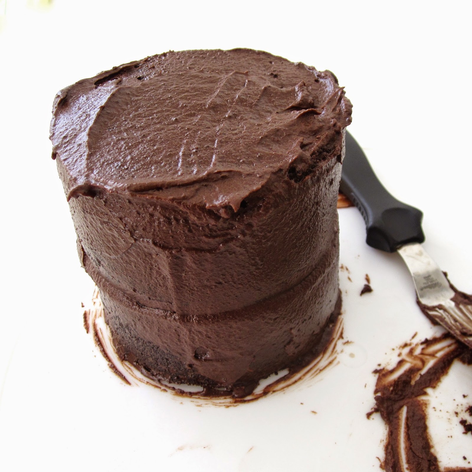 Mini 4-Inch Double Chocolate Layer Cake For Two - The ...