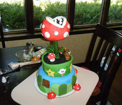 Video Game Cake Seen On lolpicturegallery.blogspot.com