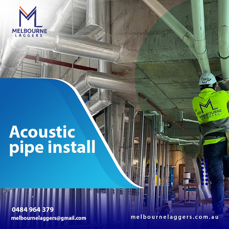 Acoustic pipe install