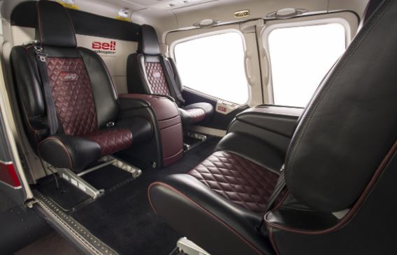 Bell 429WLG interior