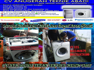 Service Mesin Cuci Merk Lux Royal Area Gresik 