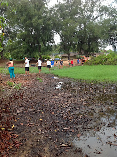 photo of clean-up efforts