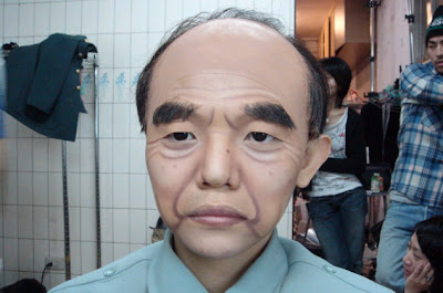 asian old man just completed