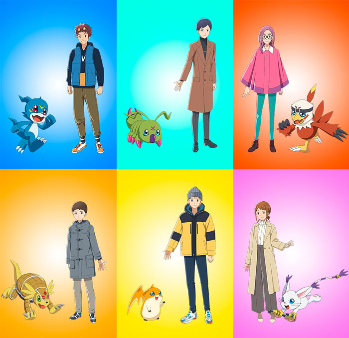 Digimon Adventure 02: The Beginning anime film - personajes