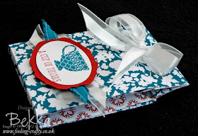 Thank You Tea Bag Holder by Bekka www.feeling-crafty.co.uk