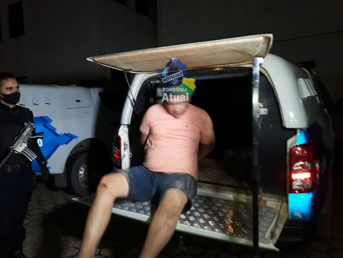Após fulga, indivíduo é preso com carro lotado de drogas em Ji-Paraná