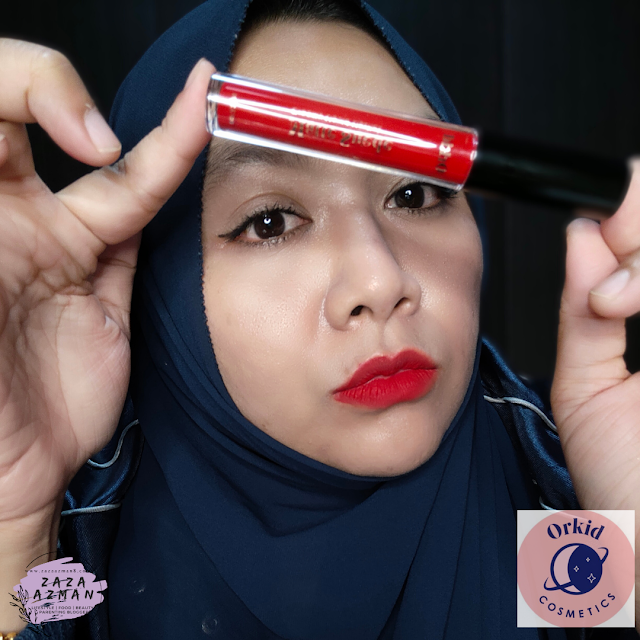 orkid cosmetics - matte-suede lipstick , handsanitiser review