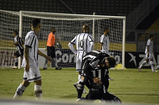 Ceará só empata com o Bragantino, mas segue no G4