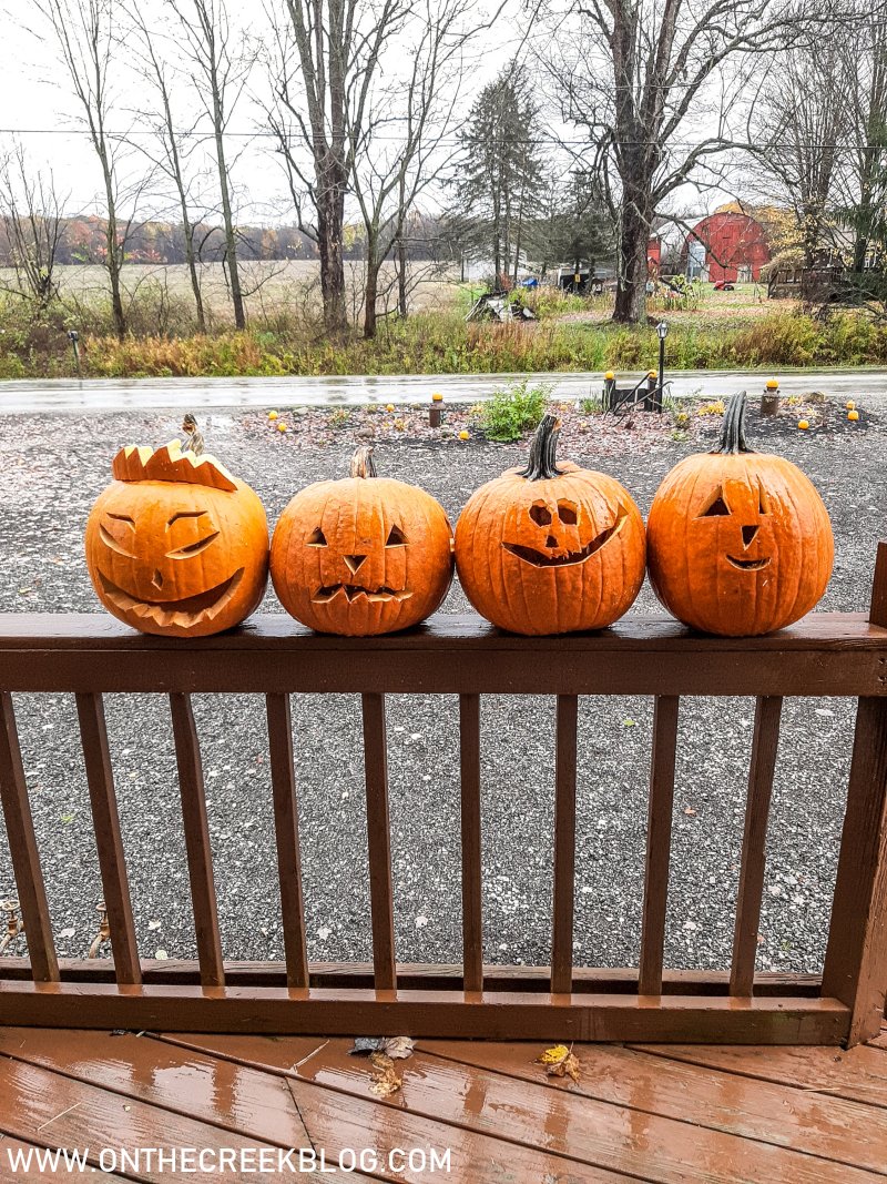 pumpkin carving | On The Creek Blog