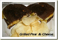Grilled Pear & Cheese