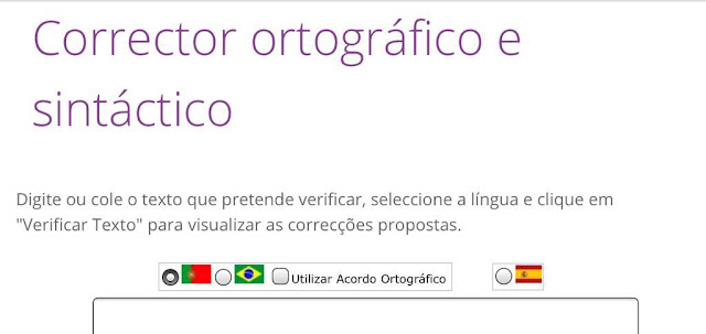 Corrector ortográfico y sintáctico de portugués de Brasil y Portugal