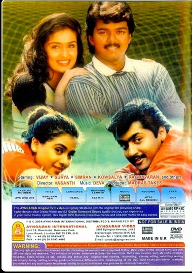 Nerrukku Ner Tamil Movie DVD Covers in HD - Actor Surya ...