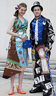 Fantastic Duct Tape Prom Couples